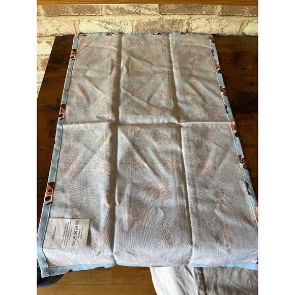 Set Of 2 Dog-Lovers Themed Kitchen Towels Embroidery & Cartoon Prints 100 Cotton - Picture 6 of 12